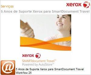 SDTX5737-NO - 5 Anos de Suporte Xerox para SmartDocument Travel Workflow 25