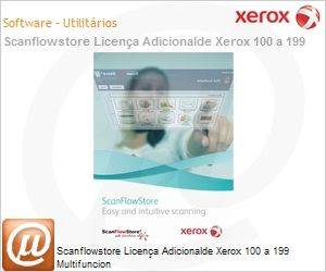 SFS00817-NO - Scanflowstore Licena Adicionalde Xerox 100 a 199 Multifuncion
