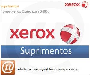 006R00754 - Cartucho de toner original Xerox Ciano para X4850