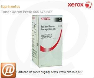 006R01146NO - Cartucho de toner original Xerox Preto 665 675 687
