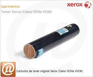 006R01154-NO - Cartucho de toner original Xerox Ciano W24a W24b