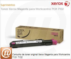 006R01272NO - Cartucho de toner original Xerox Magenta para Workcentre 7131 7132