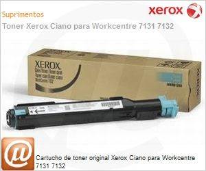 006R01273-NO - Cartucho de toner original Xerox Ciano para Workcentre 7131 7132