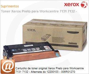006R01319-NO - Cartucho de toner original Xerox Preto para Workcentre 7131 7132 - Alternate do 12200103 - 006R01270
