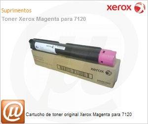006R01463-NO - Cartucho de toner original Xerox Magenta para 7120