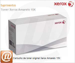 006R01704NO - Cartucho de toner original Xerox Amarelo 15K 
