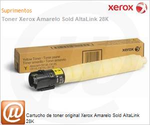 006R01757NO - Cartucho de toner original Xerox Amarelo Sold AltaLink 28K 