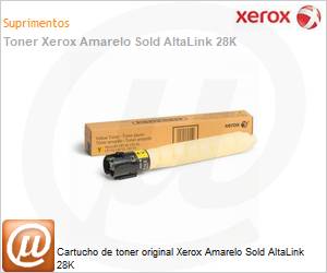 006R01761NO - Cartucho de toner original Xerox Amarelo Sold AltaLink 28K
