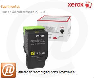 006R04371NO - Cartucho de toner original Xerox Amarelo 5 5K