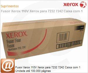 008R13044NO - Fusor Xerox 110V Xerox para 7232 7242 Caixa com 1 Unidade at 100.000 pginas