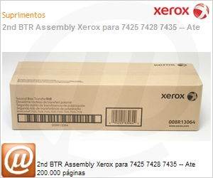 008R13064-NO - 2nd BTR Assembly Xerox para 7425 7428 7435 -- Ate 200.000 pginas