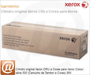 013R00664NO - Cilindro original Xerox CRU a Cores para Xerox Colour srie 500 (Cartucho de Tambor a Cores) 85K 