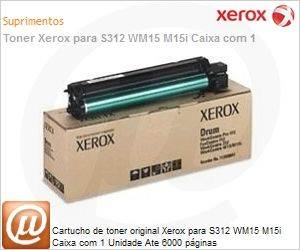 106R00584-NO - Cartucho de toner original Xerox para S312 WM15 M15i Caixa com 1 Unidade Ate 6000 pginas