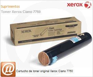 106R01160NO - Cartucho de toner original Xerox Ciano 25K