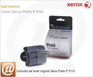 106R01203-NO - Cartucho de toner original Xerox Preto P 6110