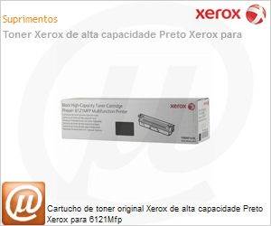 106R01476 - Cartucho de toner original Xerox de alta capacidade Preto Xerox para 6121Mfp