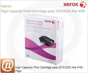 106R01487-NO - High Capacity Print Cartridge para 3210/3220 Ate 4100 Pags