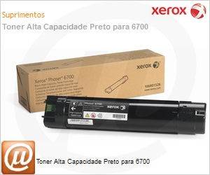 106R01526-NO - Toner Alta Capacidade Preto para 6700