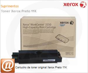 106R01531NO - Cartucho de toner original Xerox Preto 11K