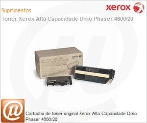 106R01536-NO - Cartucho de toner original Xerox Alta Capacidade Dmo Phaser 4600/20