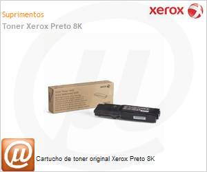 106R02236NO - Cartucho de toner original Xerox Preto 8K 