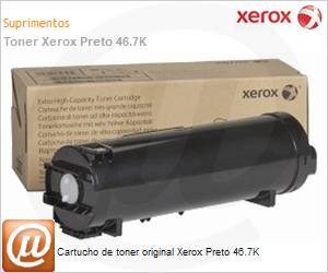 106R03945NO - Cartucho de toner original Xerox Preto 46.7K