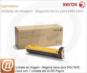 108R00776NO - Unidade de Imagem - Magenta Xerox para 640X 640S Caixa com 1 Unidade at 30.000 Pagina