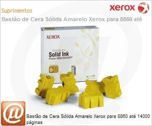 108R00819NO - Basto de Cera Slida Amarelo Xerox para 8860 at 14000 pginas