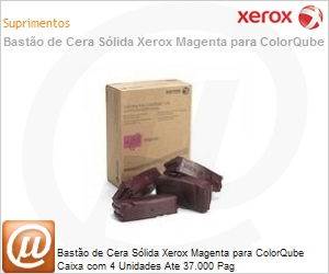 108R00838-NO - Basto de Cera Slida Xerox Magenta para ColorQube Caixa com 4 Unidades Ate 37.000 Pag