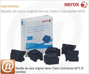 108R00958NO - Basto de cera original Xerox Ciano ColorQube 8870 (6 bastes)