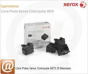 108R00961-NO - Cera Preta Xerox Colorqube 8870 (6 Bastoes)