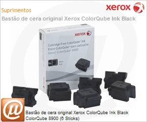 108R01025-NO - Basto de cera original Xerox ColorQube Ink Black ColorQube 8900 (6 Sticks)
