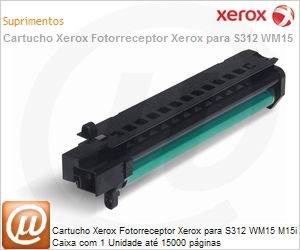 113R00663NO - Cartucho Xerox Fotorreceptor Xerox para S312 WM15 M15i Caixa com 1 Unidade at 15000 pginas