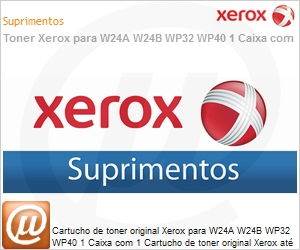 113R00759NO - Cartucho de toner original Xerox para W24A W24B WP32 WP40 1 Caixa com 1 Cartucho de toner original Xerox at 32000 pginas