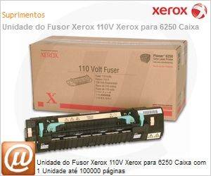 115R00029NO - Unidade do Fusor Xerox 110V Xerox para 6250 Caixa com 1 Unidade at 100000 pginas