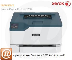 C230DNIMONO - Impressora Laser Color Xerox C230 A4 24ppm Wi-Fi
