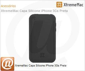 99-0000-1353-4 - XtremeMac Capa Silicone iPhone 3Gs Preta