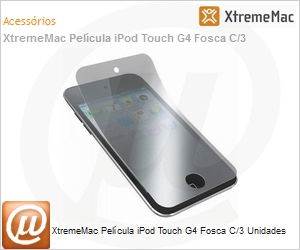 99-0000-1487-0 - XtremeMac Pelcula iPod Touch G4 Fosca C/3 Unidades