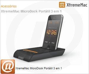 IPU-MDK-13 - XtremeMac MicroDock Porttil 3 em 1