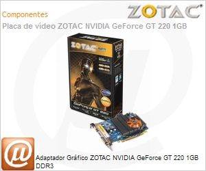 ZT-20201-10L - Adaptador Grfico ZOTAC NVIDIA GeForce GT 220 1GB DDR3