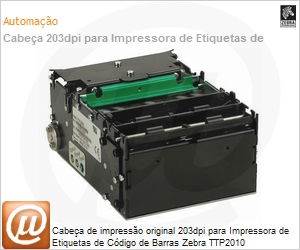 104399 - Cabea de impresso original 203dpi para Impressora de Etiquetas de Cdigo de Barras Zebra TTP2010