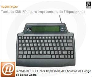 120181-005G - Teclado KDU-EPL para Impressora de Etiquetas de Cdigo de Barras Zebra