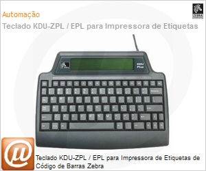 120182G-001 - Teclado KDU-ZPL / EPL para Impressora de Etiquetas de Cdigo de Barras Zebra