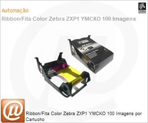 800011-140 - Ribbon/Fita Color ZebraZXP1 YMCKO 100 Imagens por Cartucho