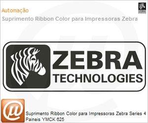 800012-445 - Ribbon Zebra YMCK 625 Imagens