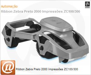 800300-301BR - Ribbon Zebra Preto 2000 Impresses ZC100/300