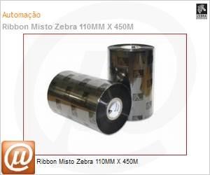 BR03600BK11045 - Ribbon Misto Zebra 110MM X 450M