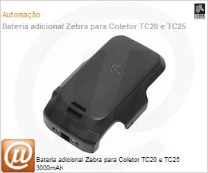 BTRY-TC2X-PRPK1-BR - Bateria adicional Zebra para Coletor TC20 e TC25 3000mAh