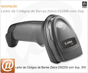 DS2208-SR7U2100S - Leitor de Cdigos de Barras Zebra DS2208 com suporte GW 