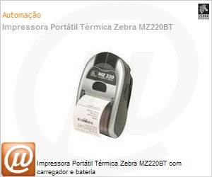 M2E-0UB0L010-00 - Impressora Porttil Trmica Zebra MZ220BT com carregador e bateria